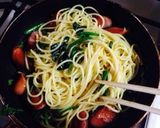 味付け一つ！簡単うま塩パスタ作り方6写真