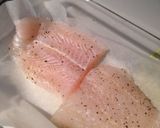 簡単☆白身魚のトマトソース和え作り方1写真