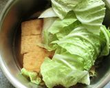 海苔・絹揚げ・白菜のプチッとキムチスープ作り方2写真