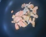 残った焼き鮭と卵のコンソメスープ作り方4写真