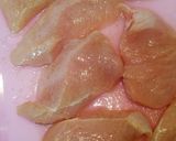 鶏むね肉の香草パン粉焼き作り方2写真
