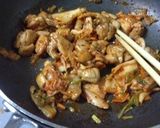 鶏キムチ丼♡作り方3写真
