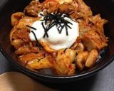 鶏キムチ丼♡作り方6写真