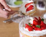 フローラで☆苺のショートケーキ作り方40写真