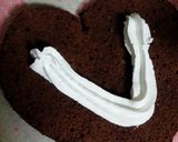 牛乳パックでハート型♡チョコムースケーキ作り方13写真