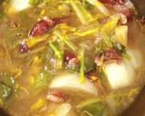 ほたるいかとカブの煮物、菊の花のあんかけ作り方6写真