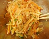 ビビン麺風♪　韓国春雨サラダ　どすぇ作り方5写真