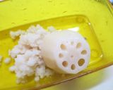 レンコン餅の豆乳キムチ鍋作り方1写真