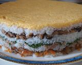 可愛く飾って♪ケーキ型で作るちらし寿司作り方12写真