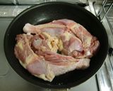 ★鶏骨付きもも肉の甘辛い＊照焼チキン＊♪作り方2写真