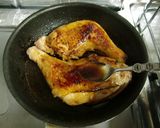 ★鶏骨付きもも肉の甘辛い＊照焼チキン＊♪作り方6写真