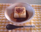 とってもヘルシー♡なめらか豆腐黒蜜きな粉作り方1写真