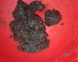 簡単♪濃厚チョコクッキーホワイトデーに♪作り方2写真