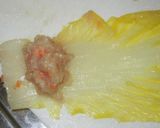 鶏胸肉ミンチの白菜ロール作り方5写真