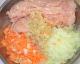 鶏胸肉ミンチの白菜ロール作り方2写真