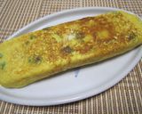 パセリ&チーズの玉子焼き♡作り方4写真