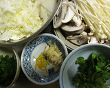 野菜と茸とあさりの酒蒸し作り方1写真