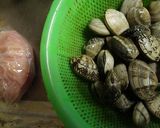 野菜と茸とあさりの酒蒸し作り方2写真