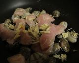野菜と茸とあさりの酒蒸し作り方3写真