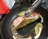 パリっとジューシー♪鶏もも肉の重し焼き作り方7写真