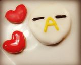 アイシングクッキーやり方♡簡単LINE作り方6写真