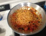 プッタネスカ(ジョジョ飯)作り方8写真