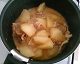 豚バラ大根のコクうま味噌煮作り方5写真
