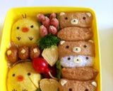 運動会お弁当リラックマいなり2012作り方3写真