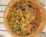 キッシュ★ほうれん草＋ベーコン＋きのこ作り方5写真