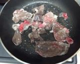 【簡単】牛肉とエリンギの焼肉炒め作り方2写真