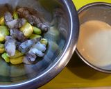 春だよ♪そら豆と海老の小さいかき揚げ❀作り方2写真
