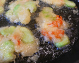 春だよ♪そら豆と海老の小さいかき揚げ❀作り方4写真