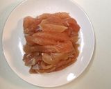 たっぷり野菜とプリプリ鶏肉の酢豚風作り方2写真