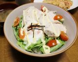 茹で鶏のスタミナ丼作り方5写真