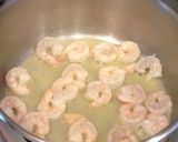 アイヌネギ（行者ニンニク）エビ翡翠スープ作り方1写真