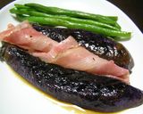 茄子とベーコンのオリーブオイル焼き♪作り方5写真
