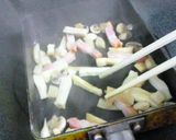 レモンでさっぱり☆キノコとクリームパスタ作り方3写真