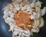 新玉葱と豚ばら肉の味噌炒め作り方8写真