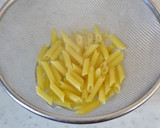 あさりとキャベツのペンネ和風ドレ蒸し作り方1写真