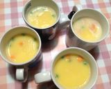 ミックスベジタブルで簡単茶碗蒸し♪作り方3写真