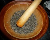 黒胡麻の湯豆腐　京都カフェ作り方4写真