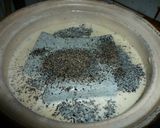 黒胡麻の湯豆腐　京都カフェ作り方5写真