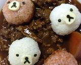 ころころリラックマのカレー♡作り方3写真