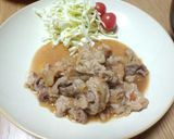 さっぱり生姜焼き♬作り方4写真