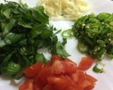 パパレシピ〜本格！鶏肉のバジル炒め★作り方5写真