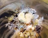 【10分】ボールで♫沢庵バター醤油パスタ作り方2写真