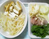 カレー風味♪厚揚げ＆もやしのグラタン♪作り方1写真