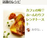 カフェの味♡ふ～んわりフレンチトースト作り方11写真