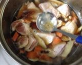 やみつき♡鶏もも肉とゴボウのお酢煮作り方1写真