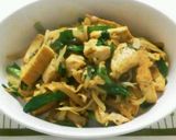 厚揚げin！♪もやしニラ炒めカレー風味♪作り方5写真